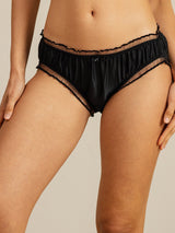 [Nero] SilkSilky-IT Mutandine da donna 001