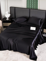 [Nero] SilkSilky-IT 25Momme Set di biancheria da letto 005