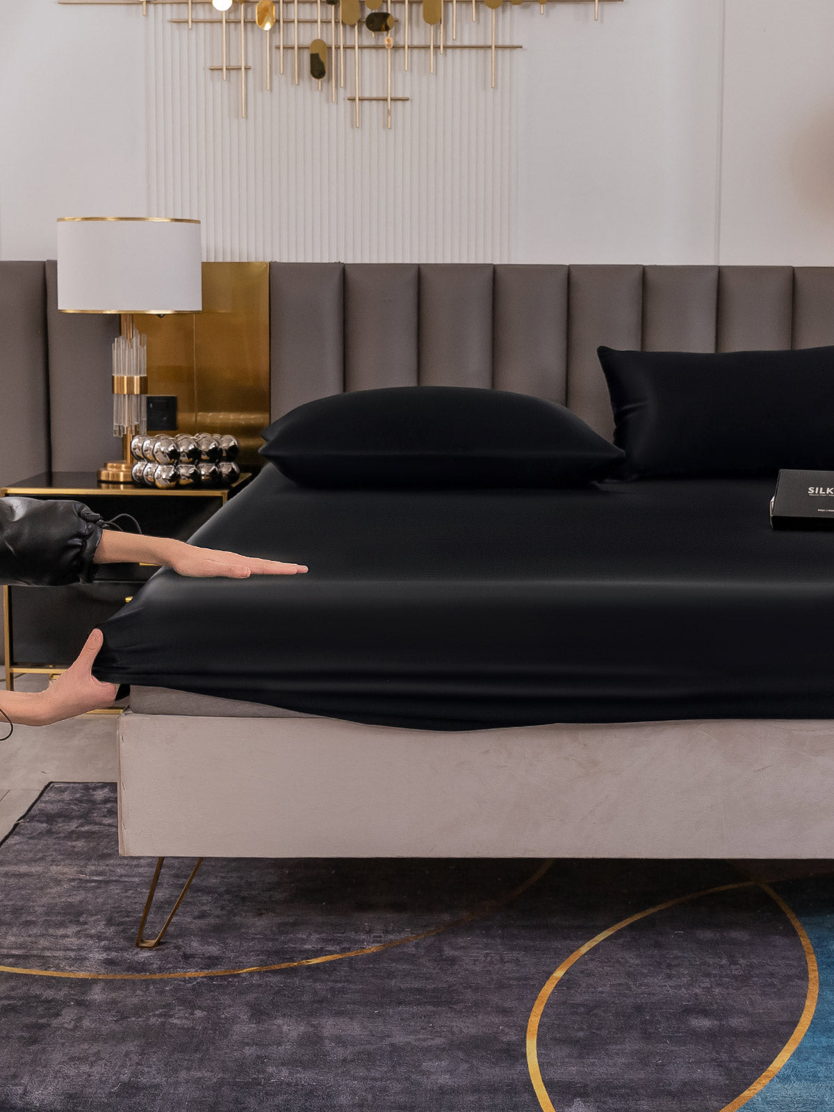 [Nero] SilkSilky-IT 19Momme Seta pura Bedding Set 006