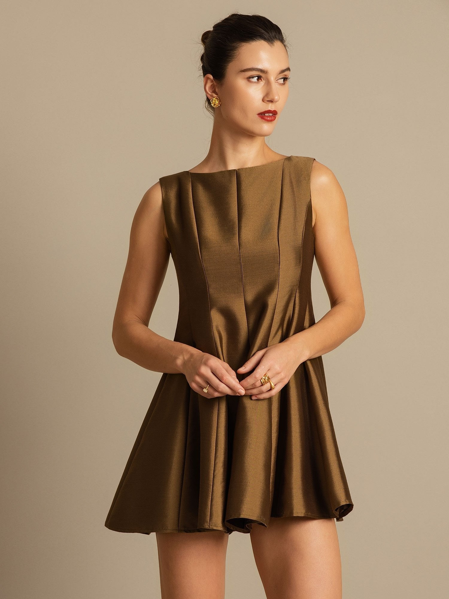 [Bronzo] SilkSilky-IT 32Momme Seta Dress 008,