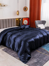 [Blu Scuro] SilkSilky-IT 25Momme Duvet Covers 001
