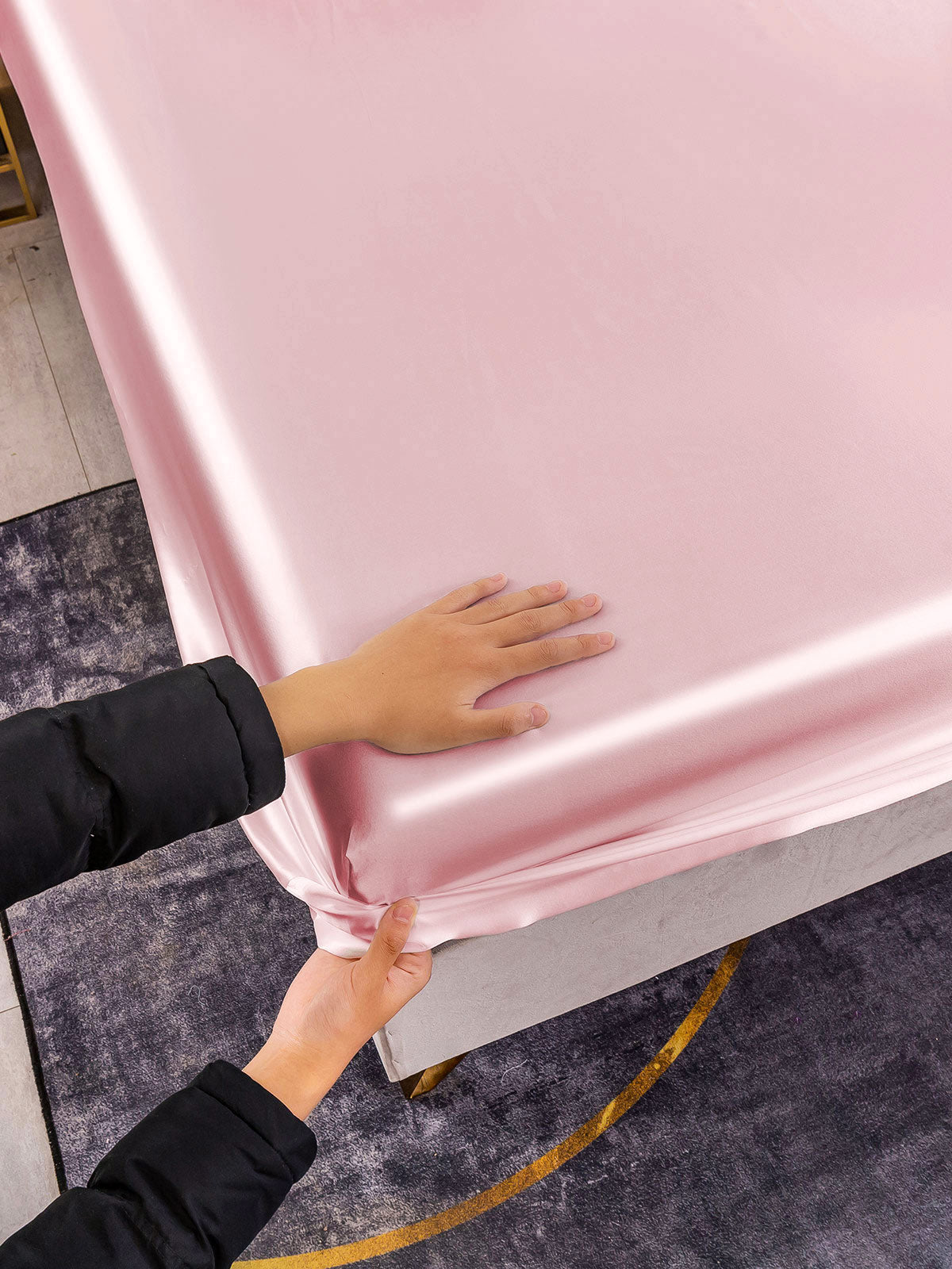[Rosa] SilkSilky-IT 25Momme Seta pura Sheet 006