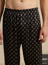 [Catena Nera] SilkSilky-IT Mens Sleep Bottoms 004