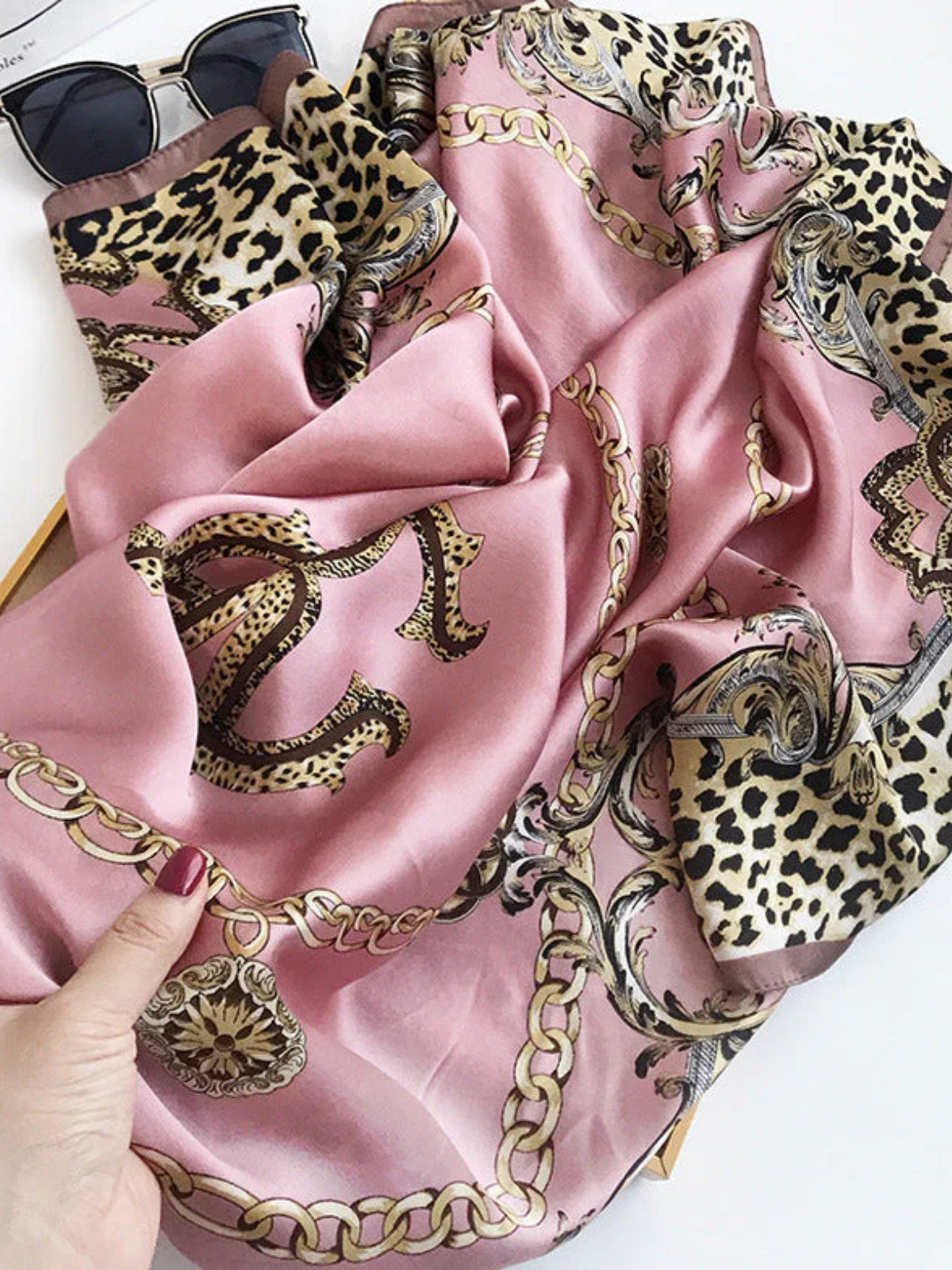 [P014] SilkSilky-IT Seta pura Scarf 003,