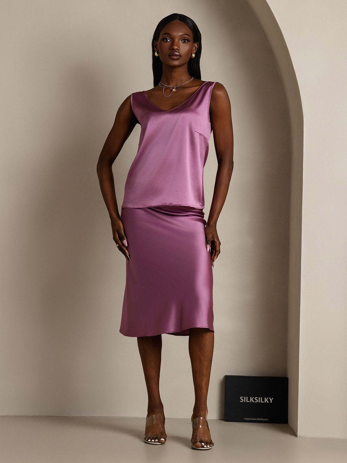 [Viola Scuro] SilkSilky-IT 19Momme Seta Camisoles 005,