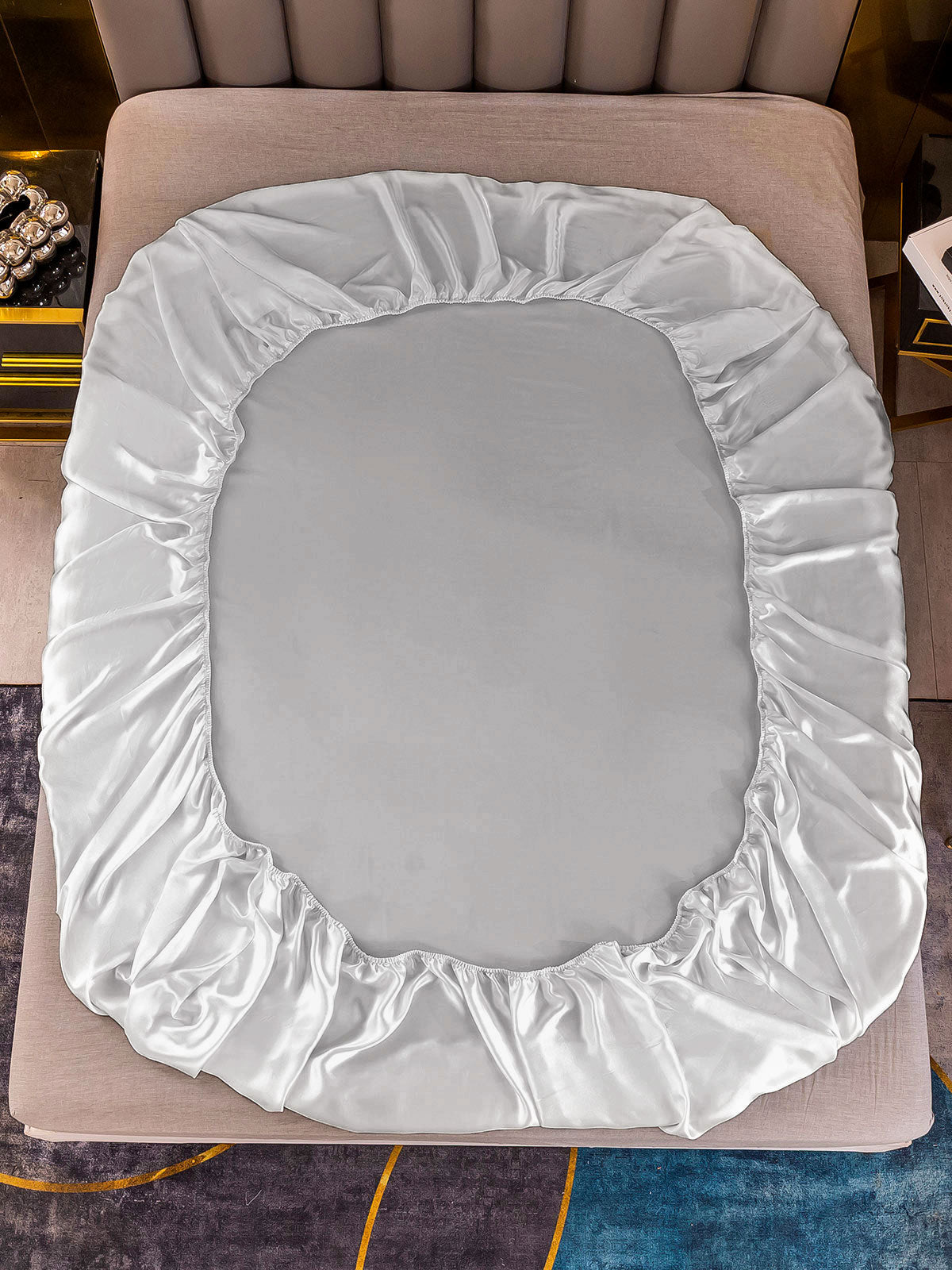 [Argento] SilkSilky-IT 25Momme Seta pura Sheet 003