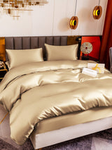 [Beige] SilkSilky-IT 19Momme Bedding Set 003