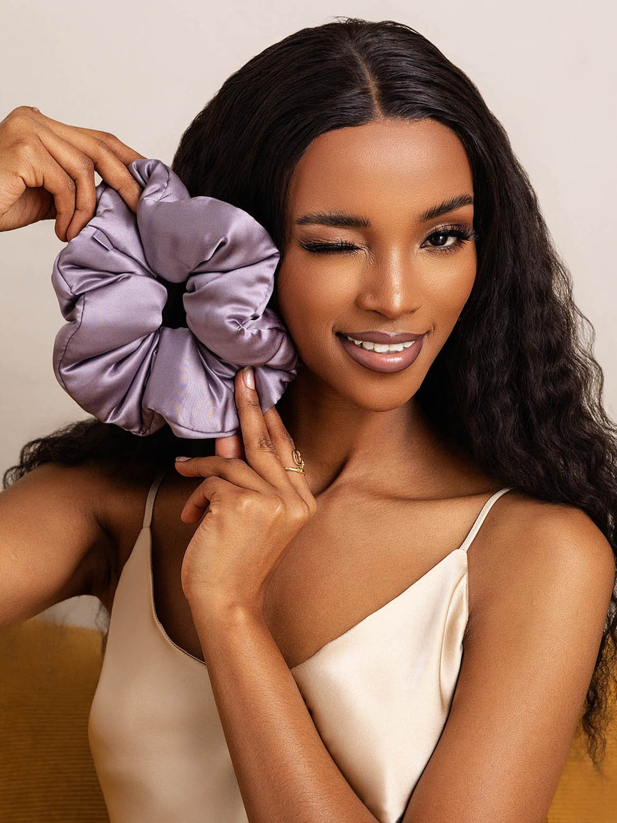 [Viola Scuro] SilkSilky-IT Nastri Per Cappelli 003