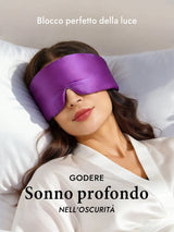 [Viola] SilkSilky-IT Mascherina da Notte 003