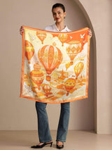 [Palloncino Giallo] SilkSilky-IT Scarf 005