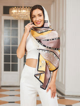 [P029] SilkSilky-IT Seta pura Scarf 004,