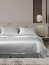 [Argento] SilkSilky-IT 22Momme Set di biancheria da letto 001