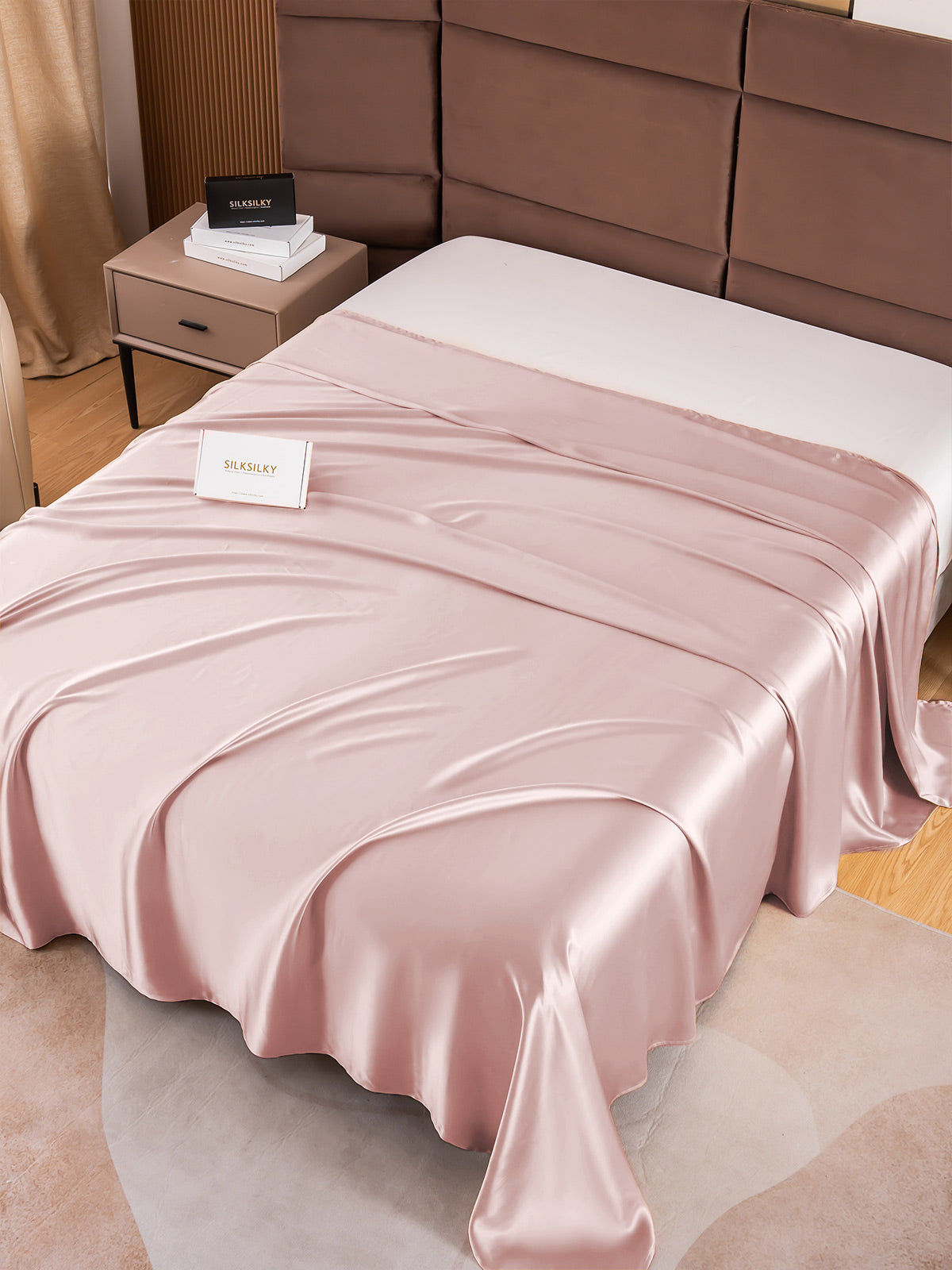 [Malva Pallido] SilkSilky-IT 19Momme Seta pura Sheet 001