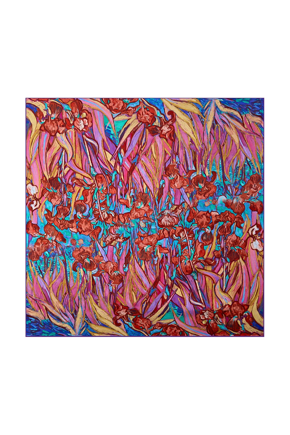 [P095] SilkSilky-IT Seta pura Scarf 001