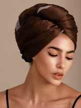 [Caffè] SilkSilky-IT Turbante Per Capelli 003