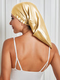 SilkSilky-IT Seta pura Sleep Cap Champagne 001