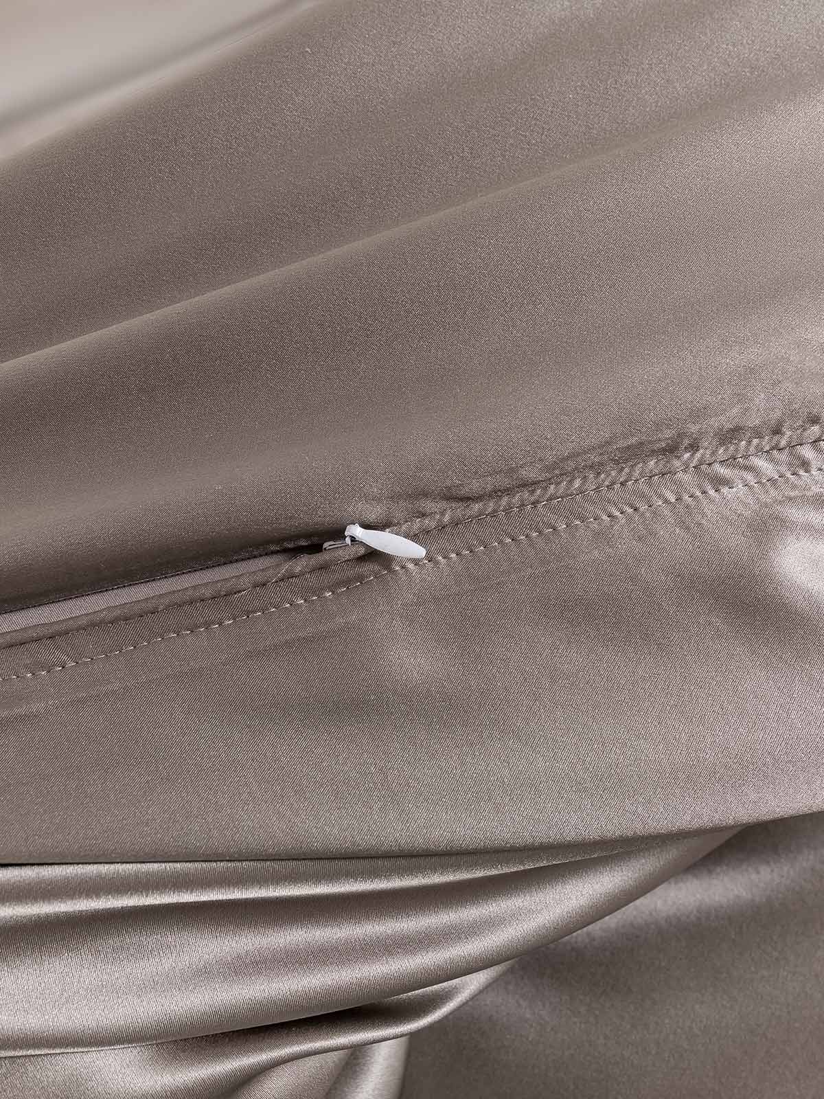 [Grigio] SilkSilky-IT 19Momme Seta pura Bedding Set 006
