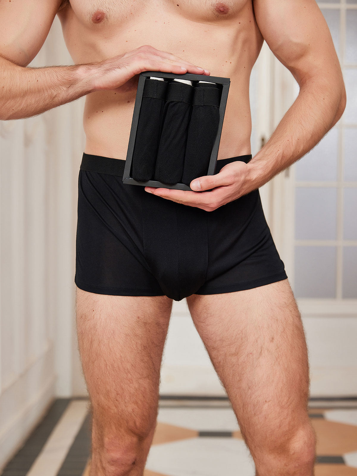 [Nero] SilkSilky-IT Intimo da uomo 003