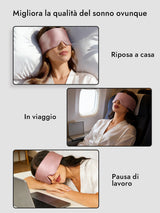 [Malva Pallido] SilkSilky-IT Mascherina da Notte 006