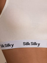 [Bianco] SilkSilky-IT Sleeveless Crew Neck Cami 006