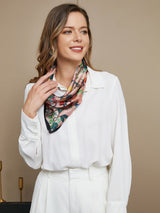 [P044] SilkSilky-IT Seta pura Scarf 002