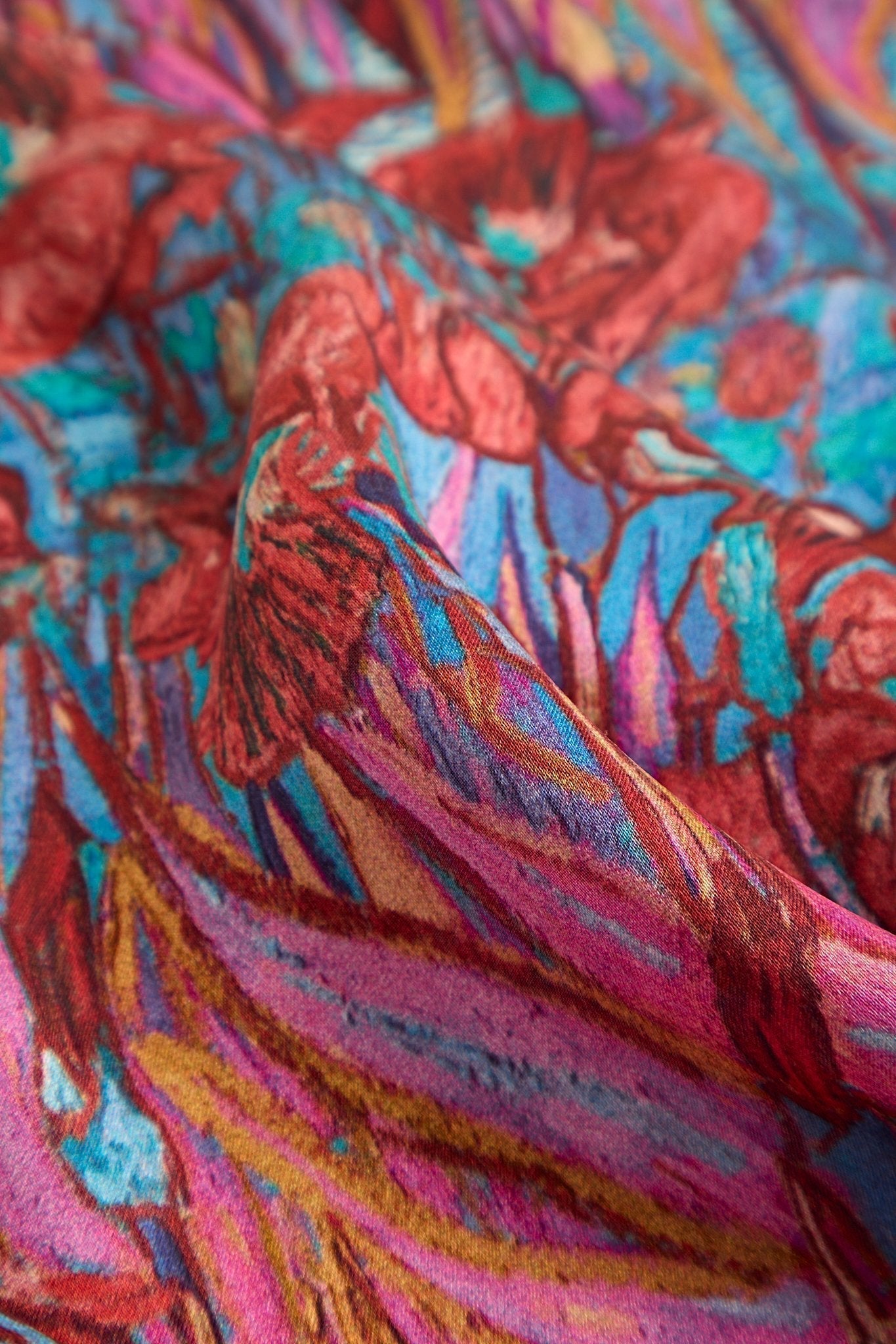 [P095] SilkSilky-IT Seta pura Scarf 004