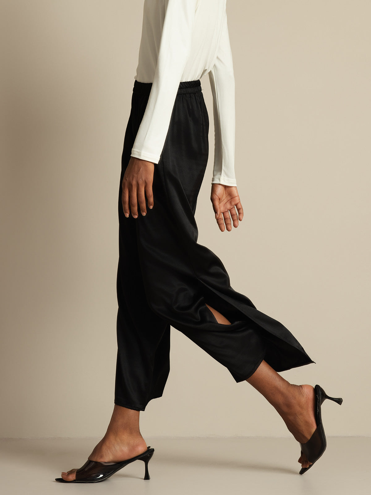 [Nero] SilkSilky-IT 19Momme Seta Womens Pants 003,