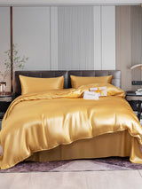 [Champagne] SilkSilky-IT 22Momme Set di biancheria da letto 001