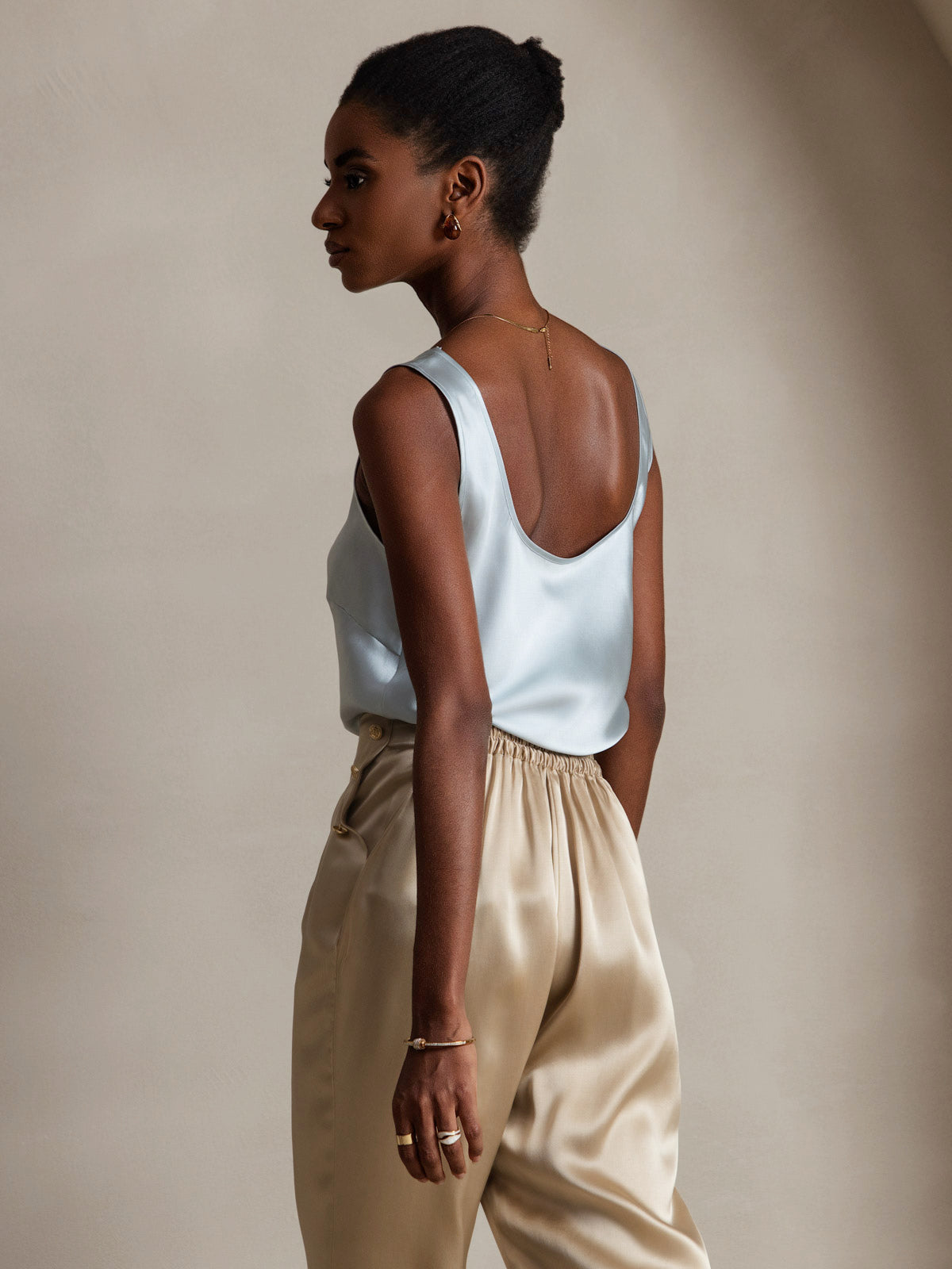 [Azzurro] SilkSilky-IT 19Momme Seta Camisoles 004