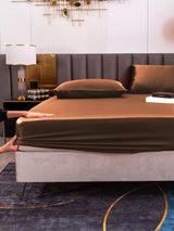 [Caffè] SilkSilky-IT 19Momme Set di biancheria da letto 006