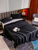 [Nero] SilkSilky-IT 22Momme Set di biancheria da letto 002