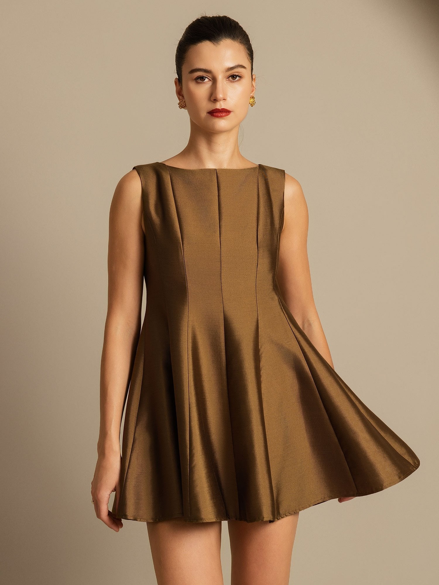 [Bronzo] SilkSilky-IT 32Momme Seta Dress 006,