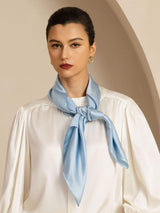 [Azzurro] SilkSilky-IT Sciarpa 002