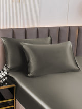 [Grigio Scuro] SilkSilky-IT 19Momme Seta pura Pillowcase 003