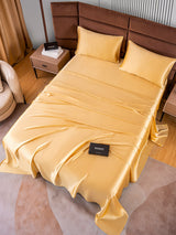 [Champagne] SilkSilky-IT 22Momme Seta pura Bedding Set 005,