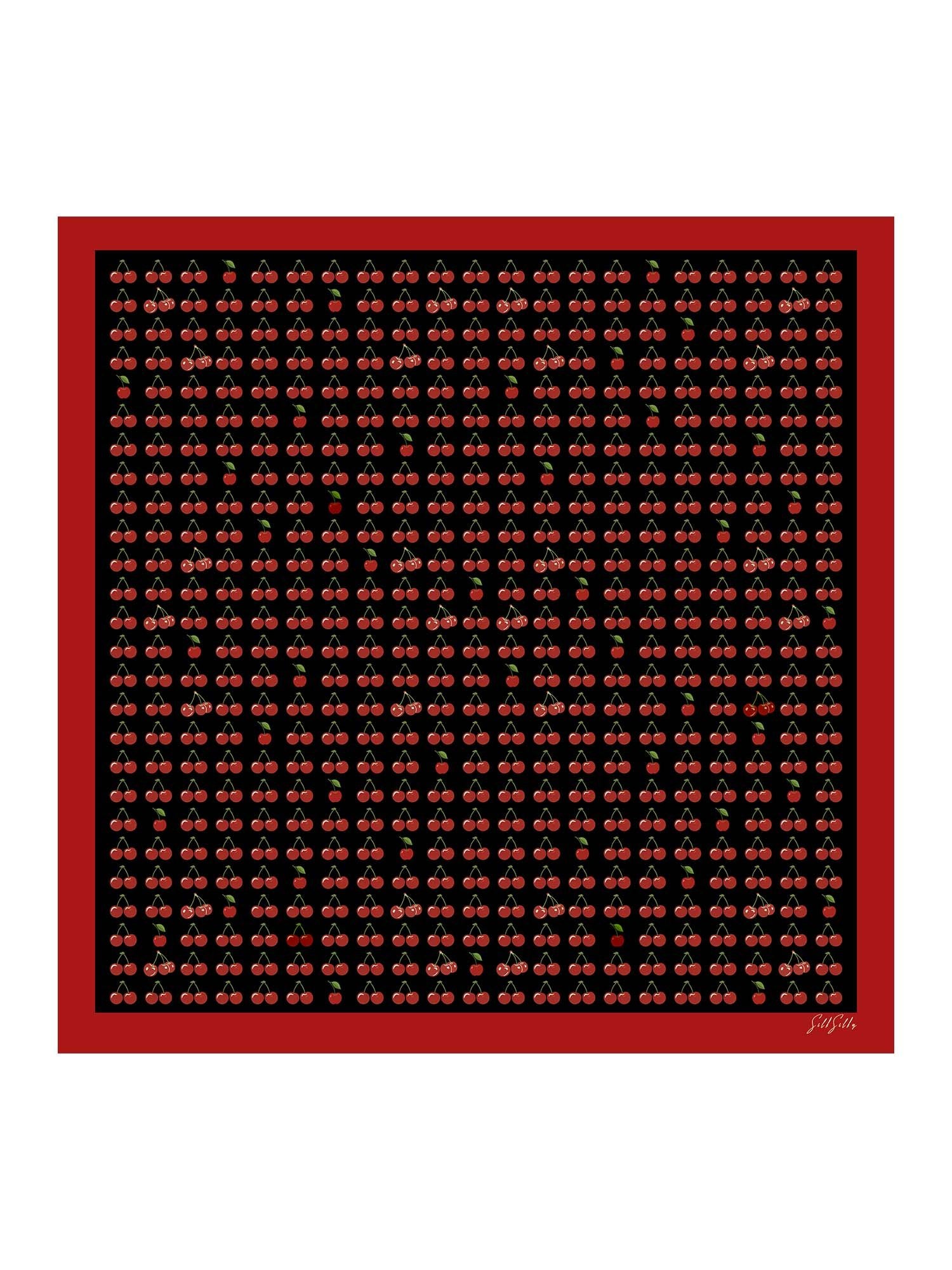 [Ciliegia Nera] SilkSilky-IT Scarf 001