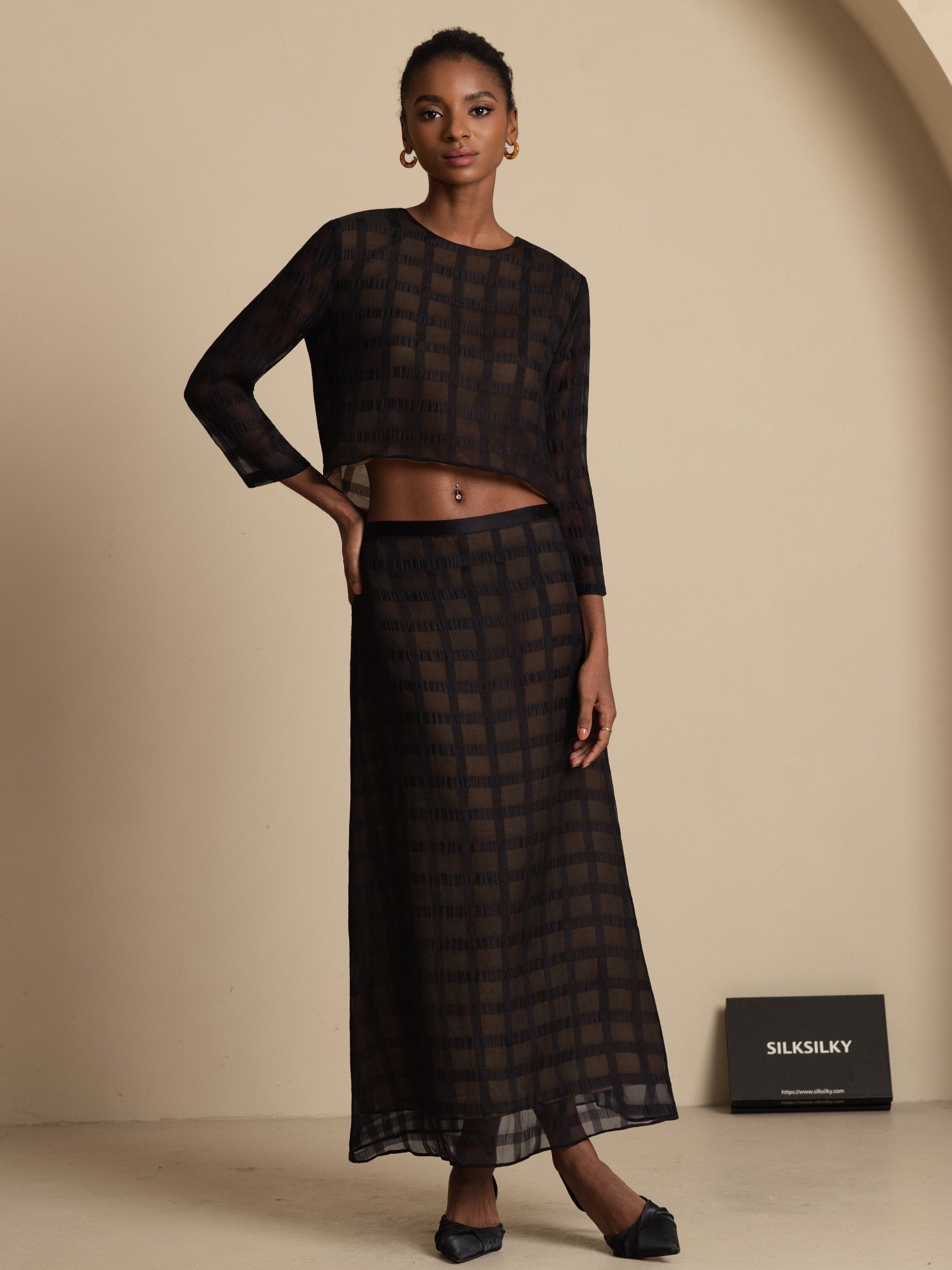 [Nero] SilkSilky-IT Skirt 006