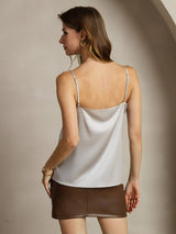 [Argento] SilkSilky-IT Spaghetti Strap Cami 002