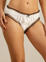 [Bianco] SilkSilky-IT Mutandine da donna 003