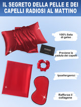 [Vino] SilkSilky-IT 19Momme Seta pura Pillowcase Set 002