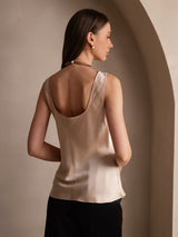 [Champagne] SilkSilky-IT Sleeveless Cami 002
