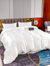 [Bianco] SilkSilky-IT 22Momme Set di biancheria da letto 003