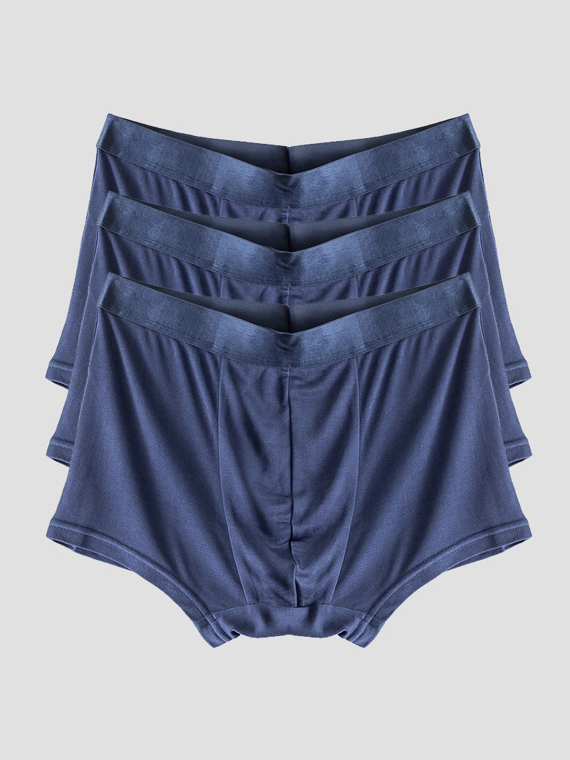 [Blu Scuro] SilkSilky-IT Intimo da uomo 005