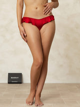 [Rosso] SilkSilky-IT Mutandine da donna 005