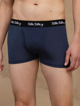 [Blu Scuro] SilkSilky-IT Mens Underwear 003