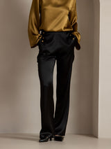 [Nero] SilkSilky-IT Pantaloni da donna 004