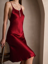 [Vino] SilkSilky-IT Sleeveless Vestiti da donna 003