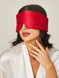 SilkSilky IT 19Momme Seta pura Eye Mask MalvaPallido 004