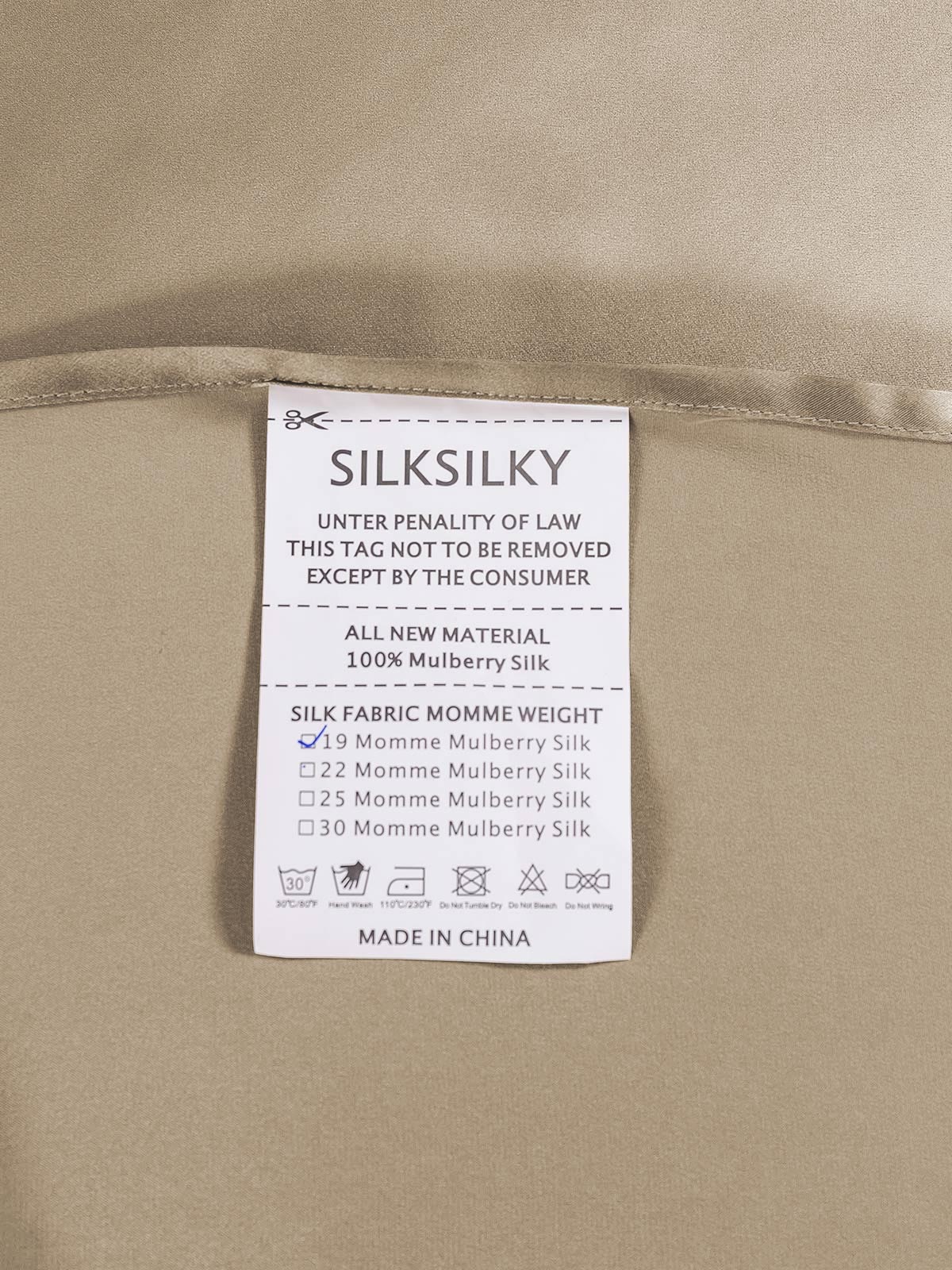 [Cachi] SilkSilky-IT 19Momme Seta pura Bedding Set 005