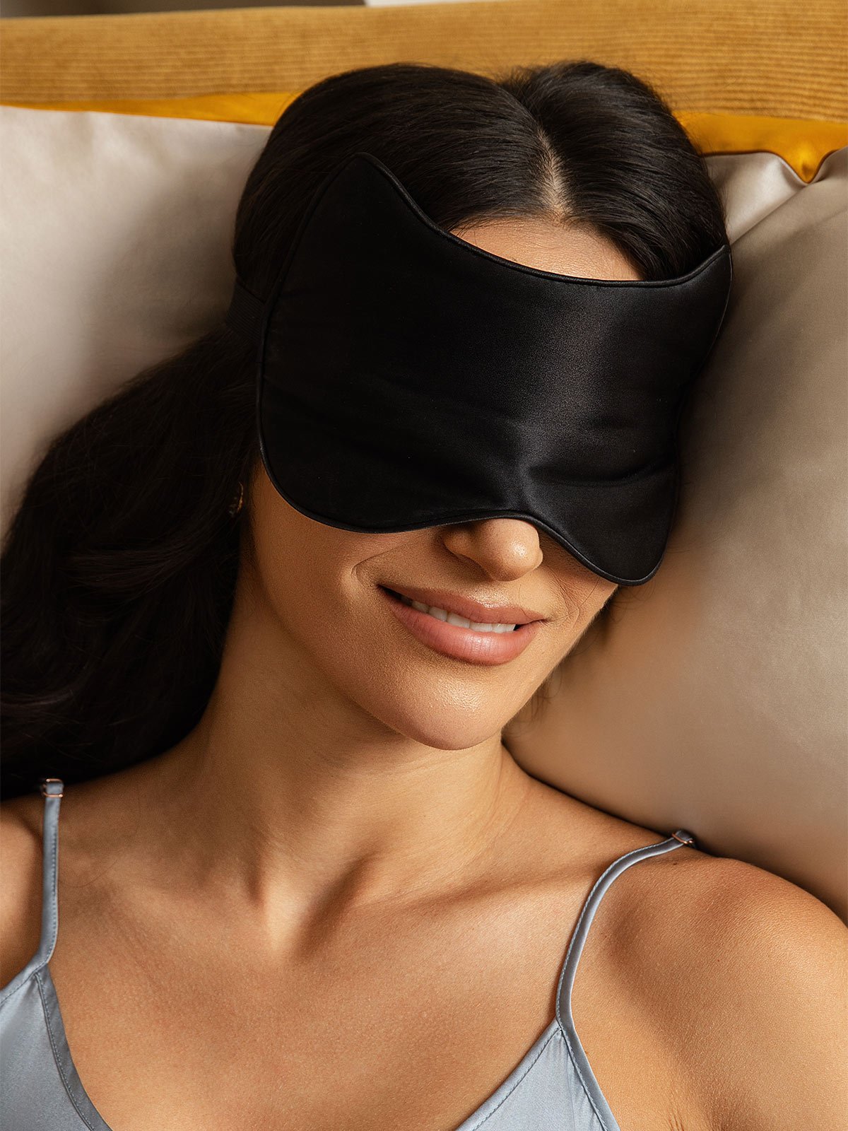 [Nero] SilkSilky-IT Seta pura Eye Mask 001